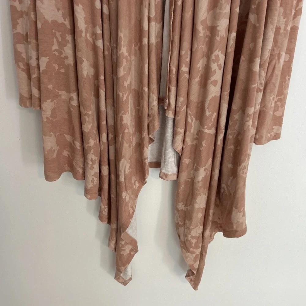 Soma Women's Open Front Long Sleeve Dusty Rose‎ Long Cardigan Lightweight